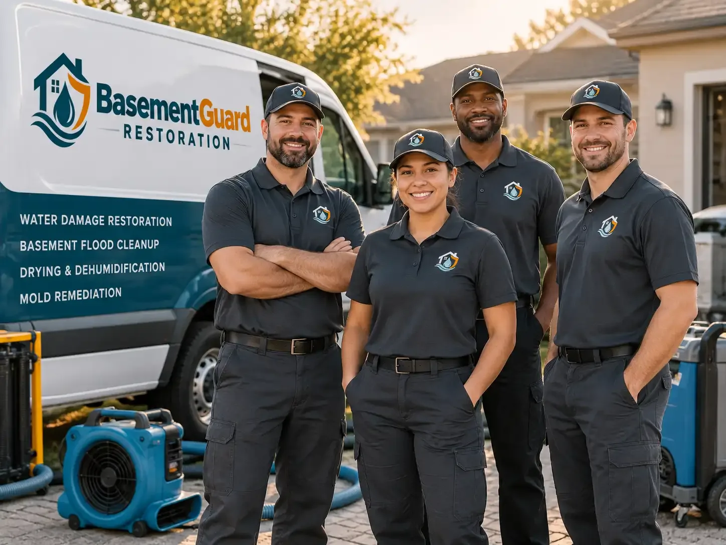 Basement Water Damage Restoration company in Mount Hope, WI